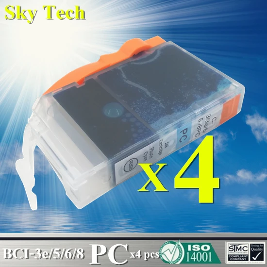 Совместимые чернильные картриджи для Φ BCI6 BCI8 Canon BCI-6/6000/6100/6200/6200S MP950/960/i900D/i905D/i950