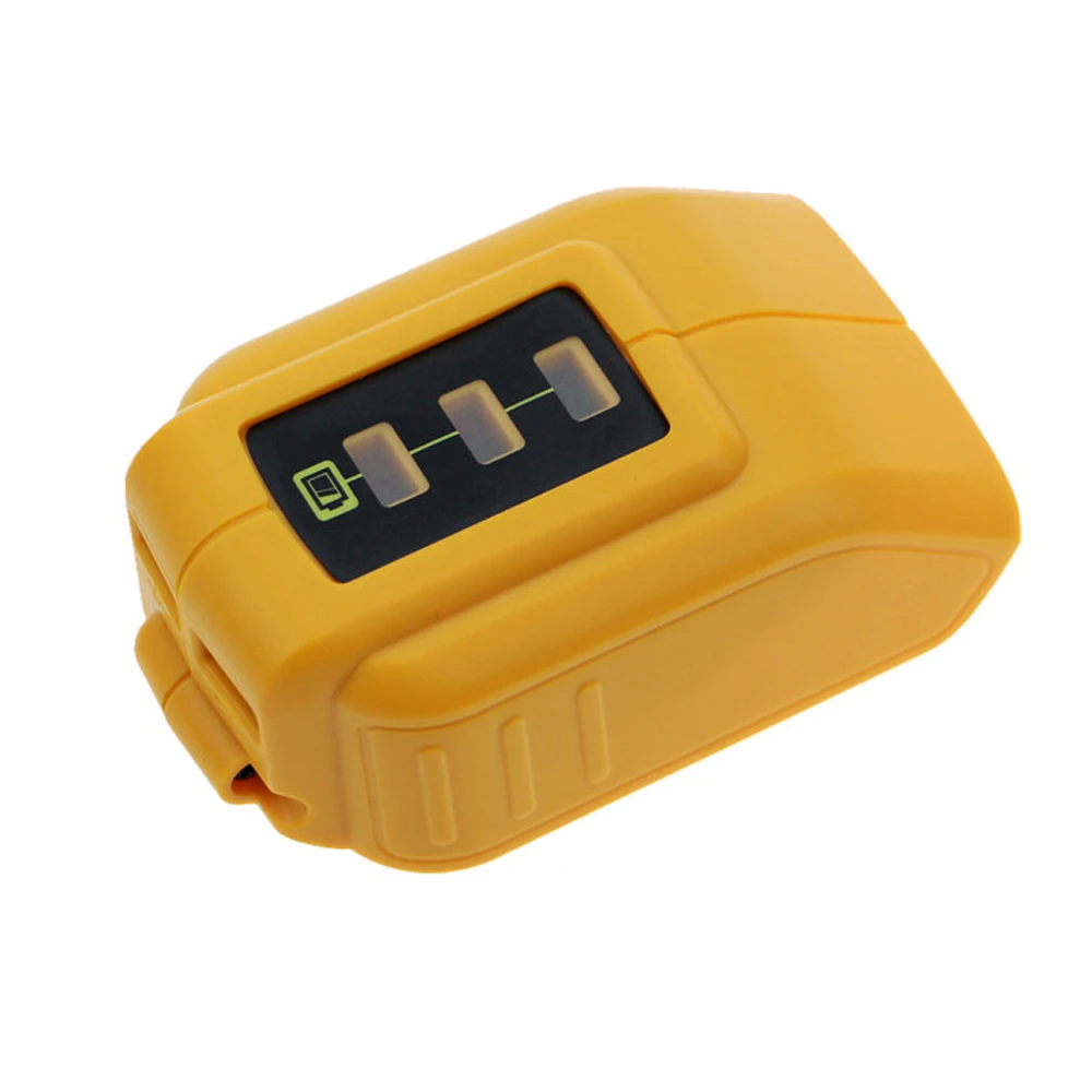 ELEOPTION DCB090 DCB184 12 В/20 В макс usb Источники питания для Dewalt аккумуляторные Мощность USB