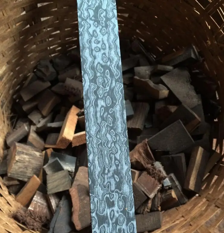 2 шт. DIY ручка ножа импортная Микарта хвостовик патч пространство доска белье Mikata Змеиный узор 6,29*1,96*0,3" дюймов