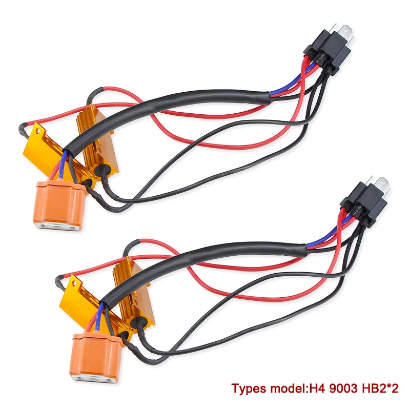 2* H11 H8 H9 9005 HB3 9006 HB4 H4 HB2 9003 H7 caubus резистор нагрузки без исправления ошибок нет Hyper Flash декодер светодиодный Противотуманные фары свет