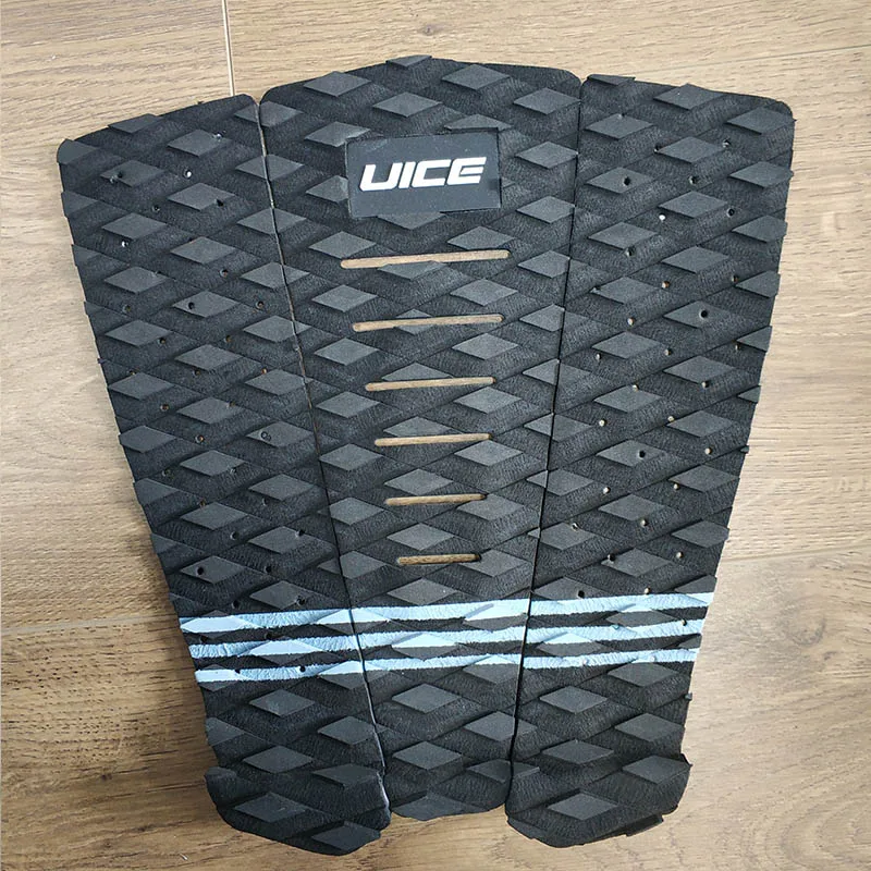 BLACK-8 Тяговые колодки-3 шт топают колодки для серфинга и скимборда с липкими 3M клейкие ручки все доски - Цвет: BLACK-8