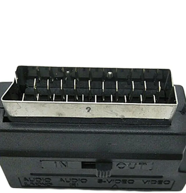 Centechia RGB Scart в композитный 3 RCA S-Video AV ТВ аудио адаптер конвертер | Электроника