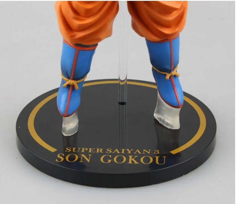 Dragonball Драконий жемчуг Z Супер Саян 3 сын Гоку Рисунок игрушка кукла модель 30 см большие размеры