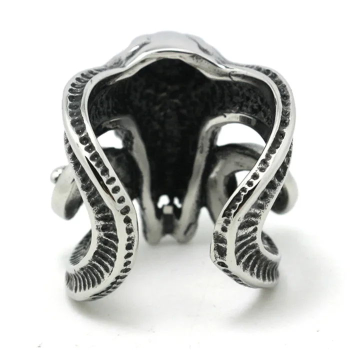 1pc Factory Price Punk Style Cool New Ainmal Head Fashion Ring 316L Stainless Steel Biker | Украшения и аксессуары