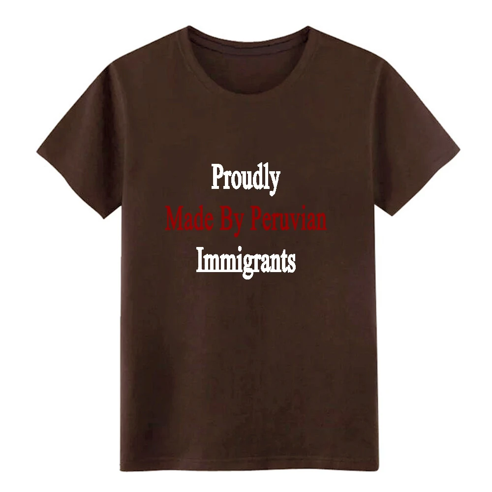 Peru proudly_made_by_peruvian_imgials футболка на заказ короткий рукав с круглым вырезом