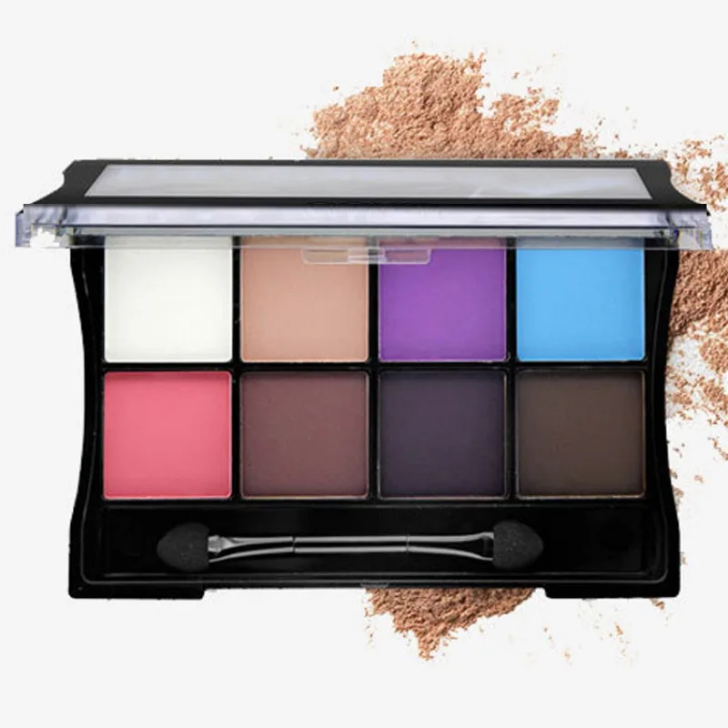 2018 макияжа тени палитры Косметический с кисти для Голый Основы блеск матовая