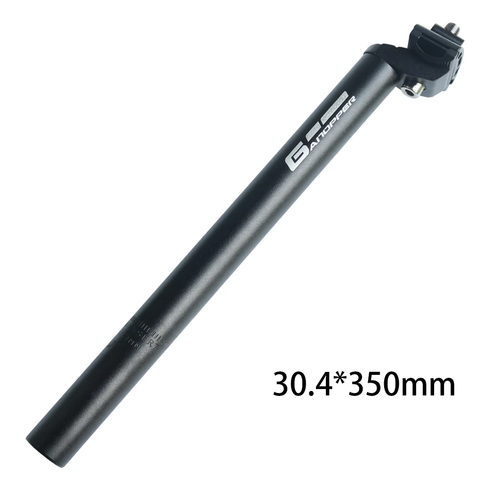 30.4X350MM GANOPPER Подседельный штырь для горного велосипеда подседельный штырь трубки 25,4 27,2 28,6 30,4 30,9 31,6 350 мм 450 дорожный руль для горного велосипеда дорожный велосипед Горный велосипед MTB седло Полюс - Цвет: 30.4X350MM