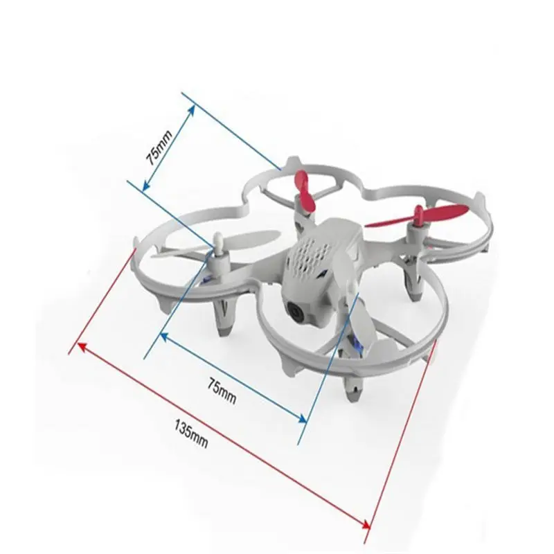 Оригинальный Hubsan H107D X4 5 8G 4CH 6 Axis FPV Дрон Квадрокоптер с дистанционным управлением