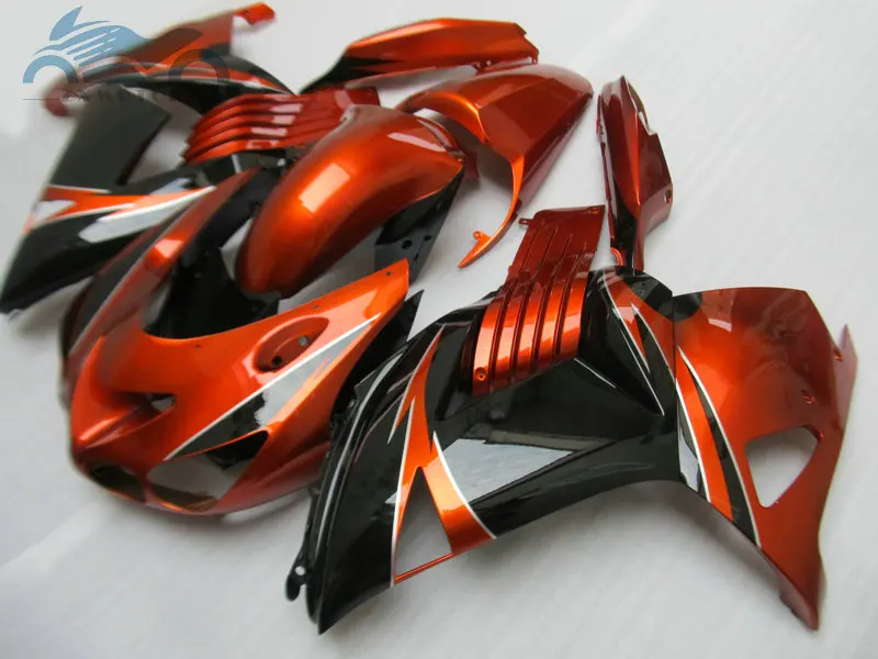 Инжекционный обтекатель комплект для KAWASAKI Ninja ZX14R 2006 2007-2011 МОТОЦИКЛ ABS наборы ZX 14R 06