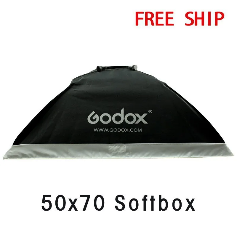 Godox 50x70 см студийный софтбокс с универсальным 98 мм креплением для 250SDI 300SDI K-150A |