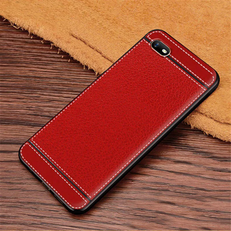 Чехол для Oppo A1K с текстурой личи мягкий чехол из ТПУ чехлы OPPO A 1K OPPOA1K cph1907 Etui Kryt |
