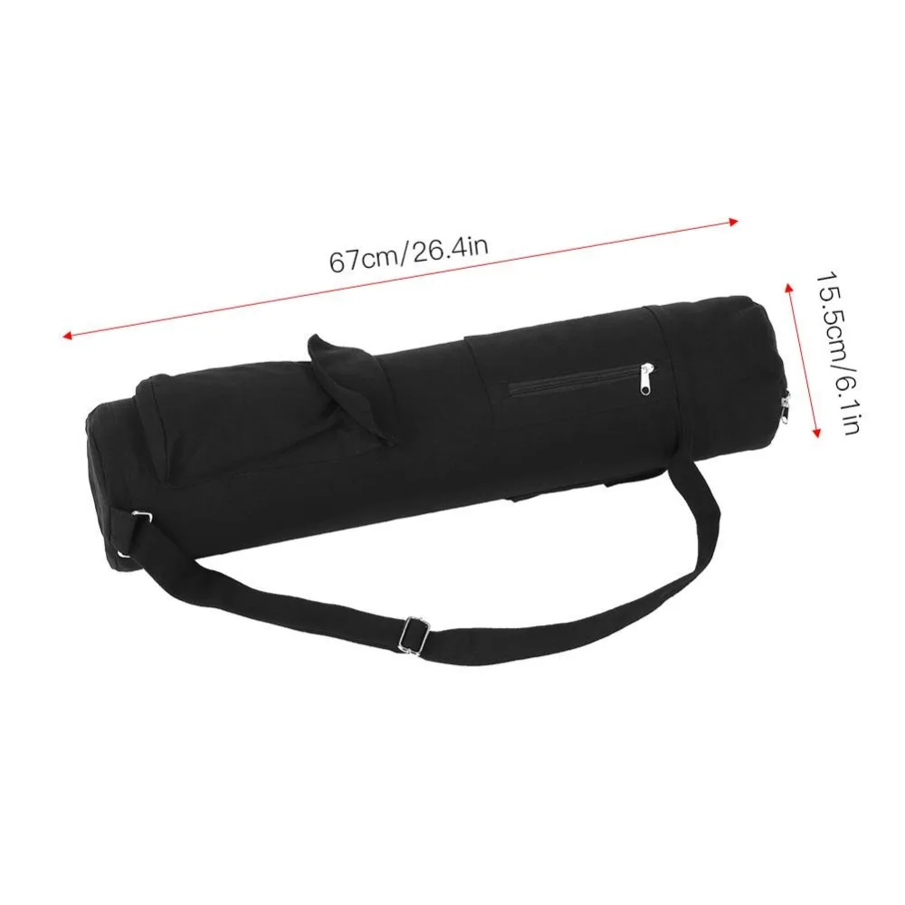 Yoga Mat Storage Bag Large Capacity Adjustable Strap Exercise Fitness Carrier Tote Sling Backpack | Спорт и развлечения