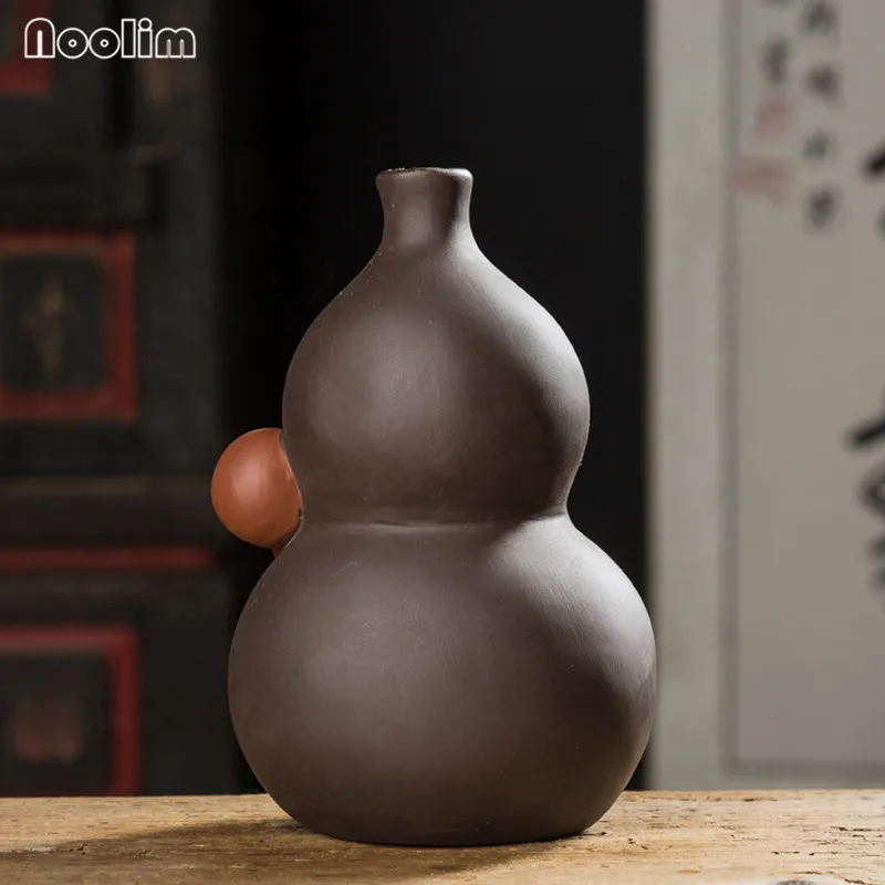 КАПЕЛЬНАЯ Тыква курильница для благовоний горелка Керамическая маленький монах