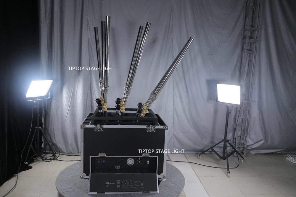 Машина для создания сценических эффектов TIPTOP девять трубок конфетти фотолампа