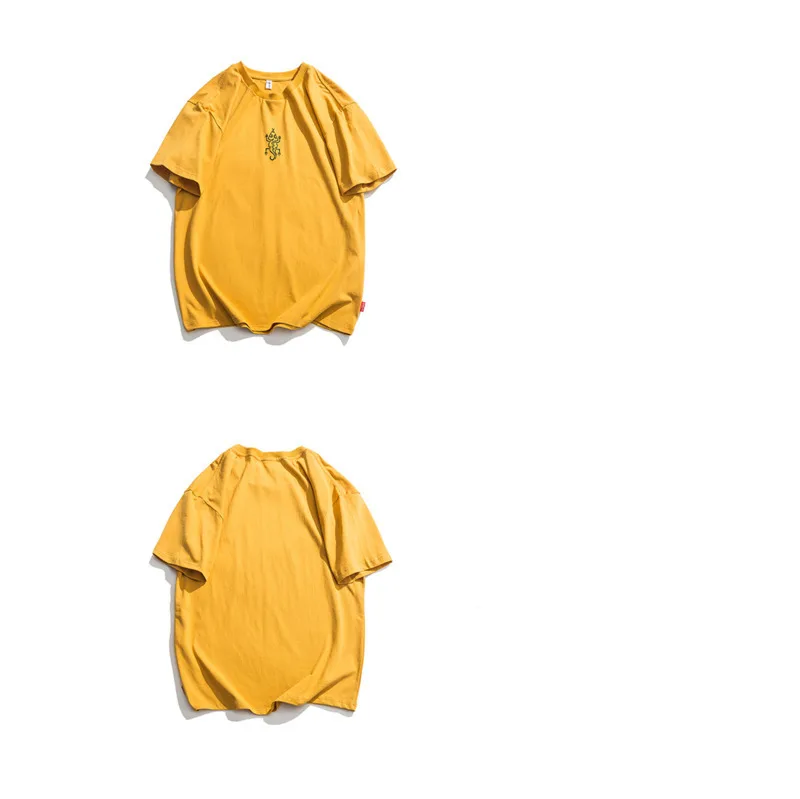 Новинка лета 2019 оригинальная японская модная Свободная Повседневная футболка с