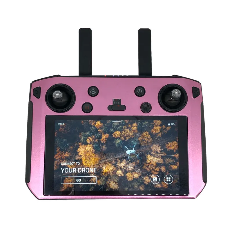Controller Sticker Смарт-контроллер наклейка для DJI MAVIC 2 PRO Zoom Водонепроницаемый Флуоресцентный Роскошные наклейки на кожу пленка 4 батареи метки на руку - Цвет: Controller Sticker
