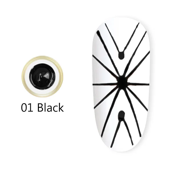 VENALISA нарисованный гель паук дизайн ногтей чистый цвет замачиваемый УФ