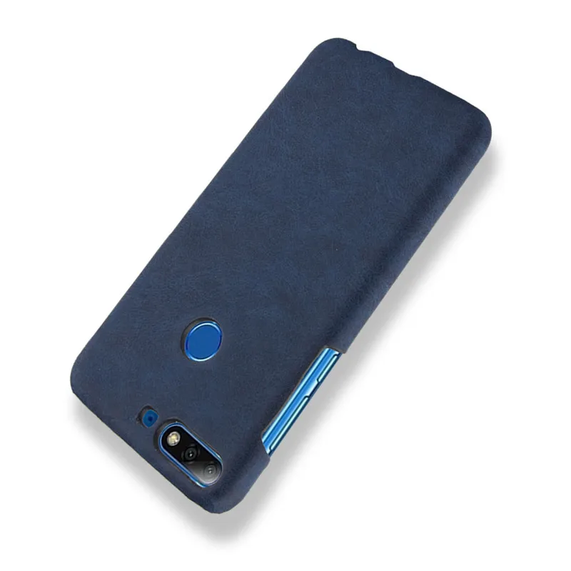 Original Case Honor 7C Pro PU Leather Hard Plastic Back Cover Phone For Huawei 7 C LND-L29 5.99 inch |