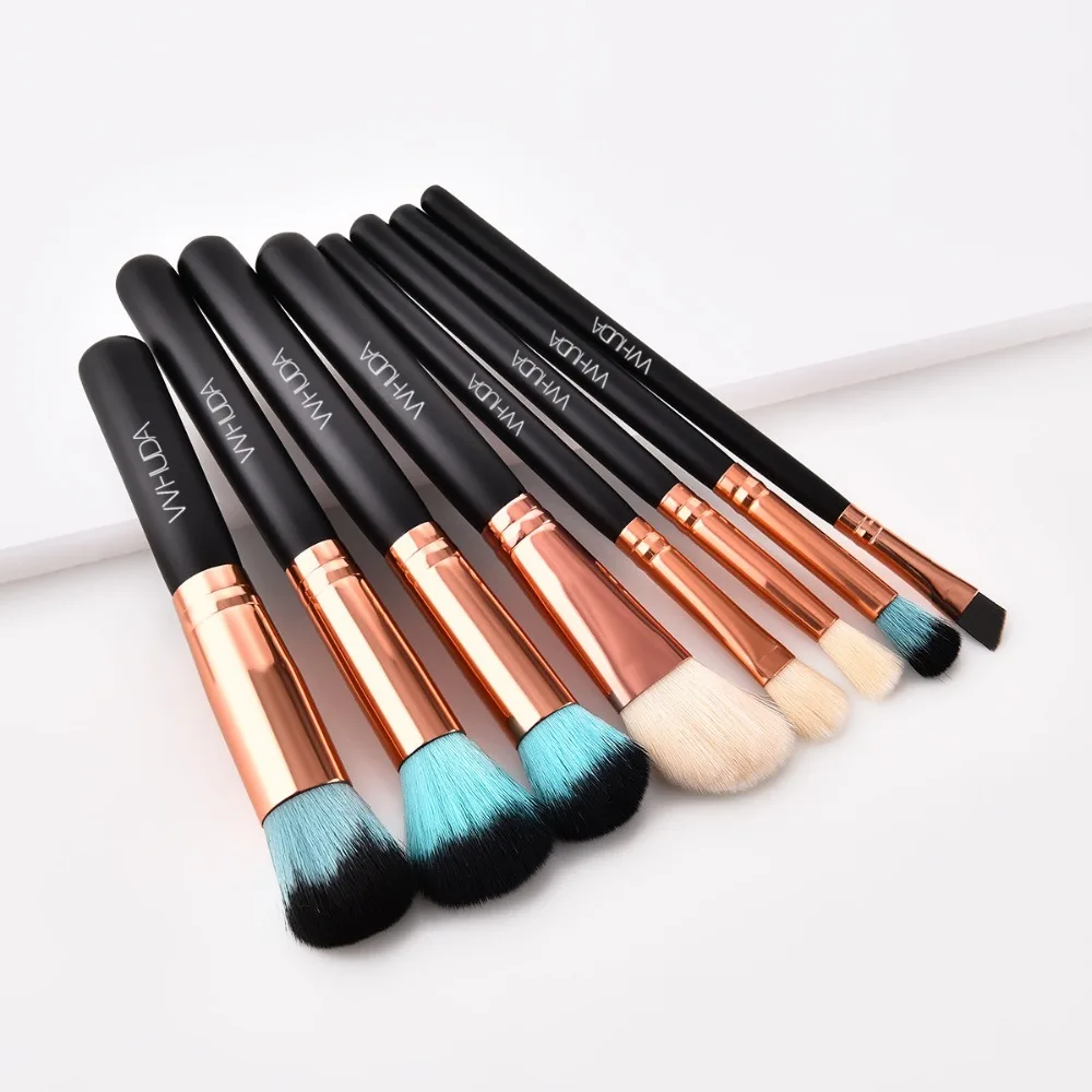 VVHUDA Beauty Makeup 8 шт. набор кистей профессиональных эфирных средств косметический