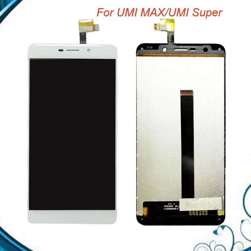 Для Umi Super/UMI MAX ЖК дисплей в сборе + сенсорный экран 100% протестированный ок