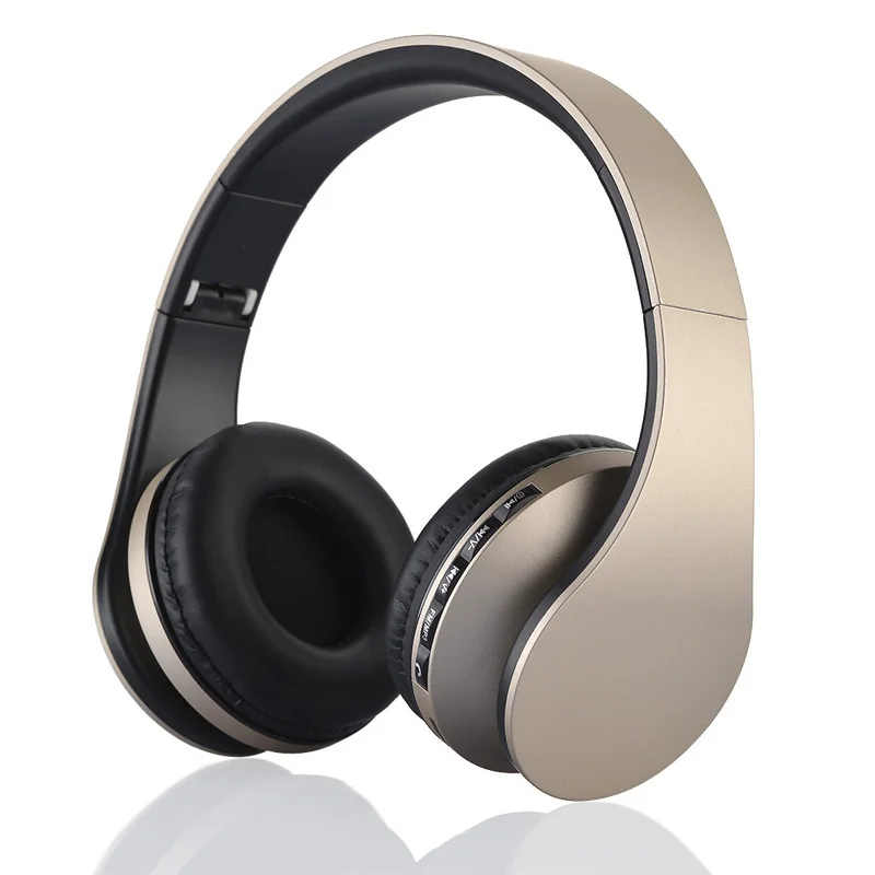Bluetooth наушники Беспроводной стерео складные с микрофоном шлем Аудио auriculares - Фото №1