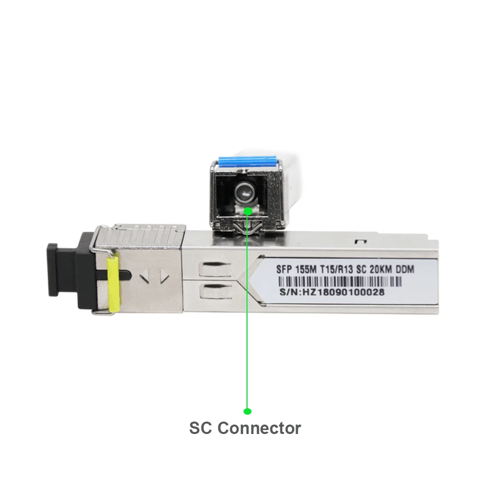 1000Base - BX Transceiver  1.25Gbps BIDI 3-20KM   SFP Modules LC/SC Connector  sfp module Compatible  with Mikrotik  Switch