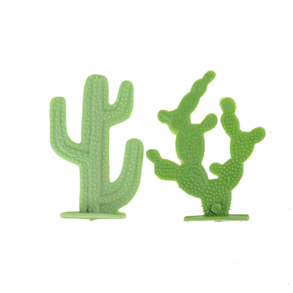 2 шт. модель кактуса растения железнодорожный парк|decorative decorative|decorate dollhousedecor cactus |