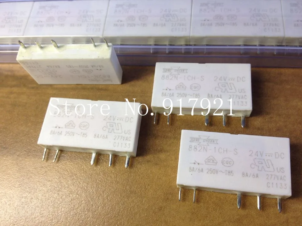 [ZOB] Оригинальный 882N-1CH-S 24VDC 6A250V вместо реле Songchuan acer HF41F 2961105 -- 30 шт./партия |