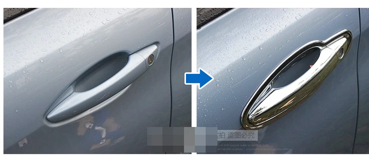 Для Peugeot 508 хромированные чехлы с ручками Набор из 4 шт. 508SW RXH 2011 2016 хорошее
