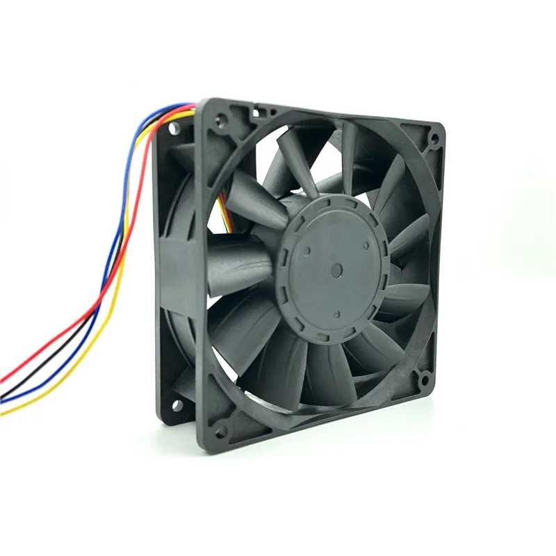 Вентилятор GUNCAIZHU 120 мм pwm 12038 12V 3A 12 см TWOBALL подшипник 120x120x38 супер высокий воздушный