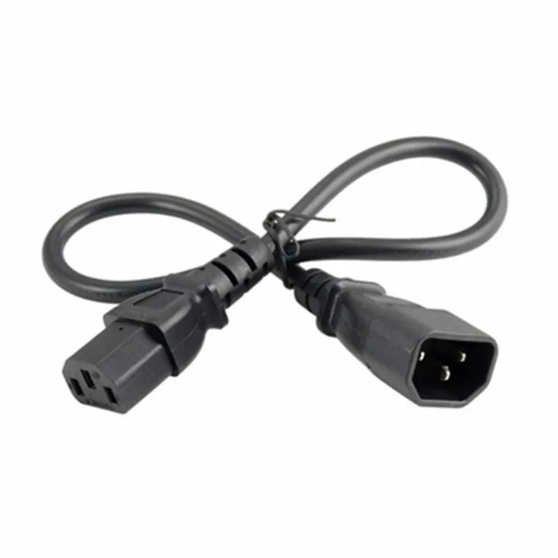 IEC 320 3 контактный C14 штекер к C13 разъем главный удлинитель питания кабель 0 м/0 5 м/1