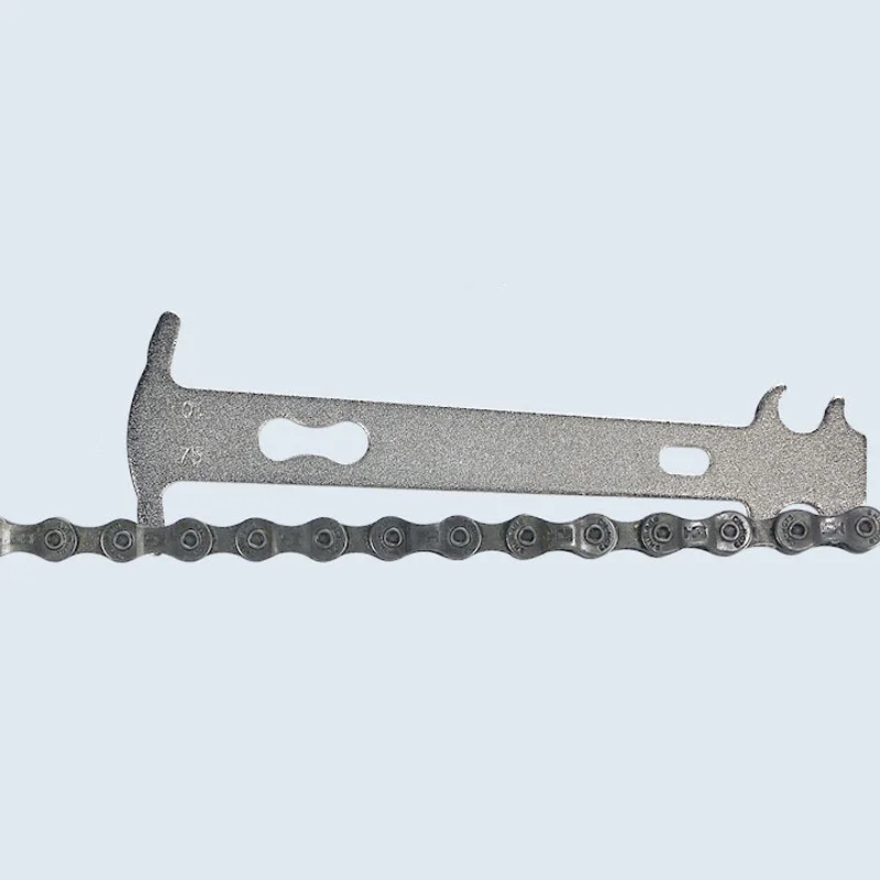 

Bicycle Chain Wear Indicator Checker Mountain Road Bike MTB Chains Measurement Ruler Cycling Replacement Repair Tool