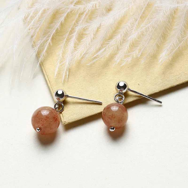 925 женские серебряные серьги Кристал для свадьбы помолвки ювелирные изделия