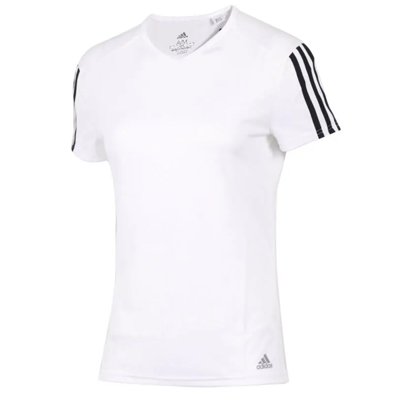 Новое поступление Adidas RUN 3 S TEE W женские футболки с коротким рукавом спортивная - Цвет: CZ7571