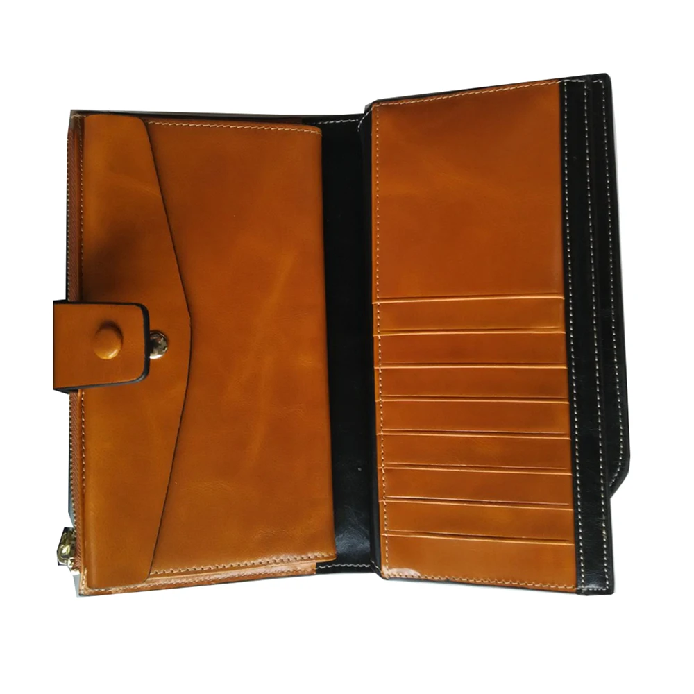 Известный Дизайн Женский кошелек из натуральной кожи дневного сцепления сумка