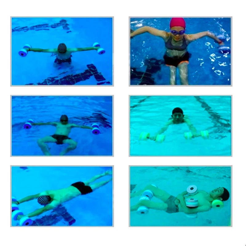 

Swimming Floating Dumbbell Aquatic Barbell Water Aerobics Fitness Exercise Water Yoga Dumbbell Durable Stylish Barbell