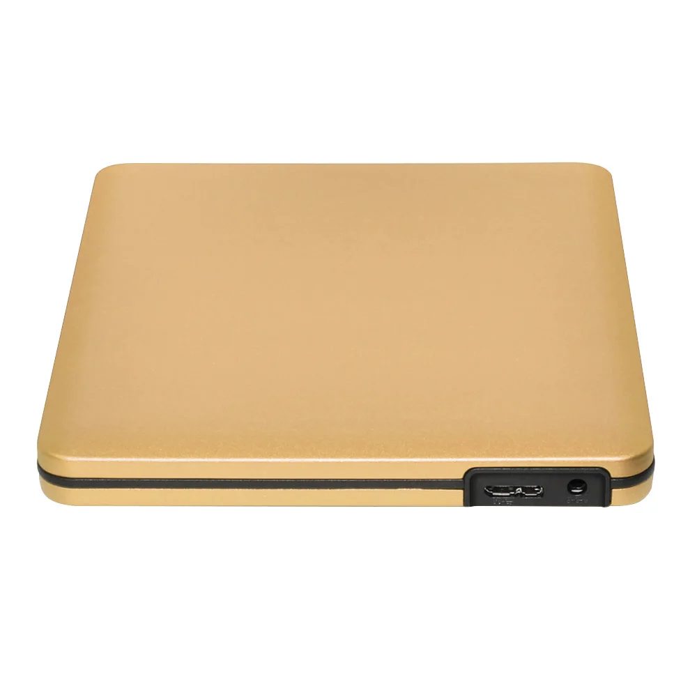 DeepFox алюминиевый 12,7 мм USB 3,0 внешний DVD Оптический привод Корпус SATA II Внешний DVD Чехол Поддержка 3,0 Гбит/с