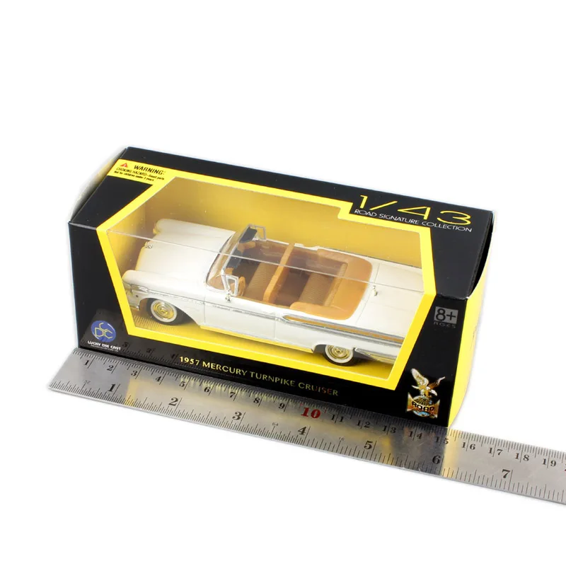 1/43 Ford 1957 Deluxe Mercury Turnpike Cruiser сплав металлический автомобиль игрушка автомобили литой модель игрушки автомобиль для коллекции