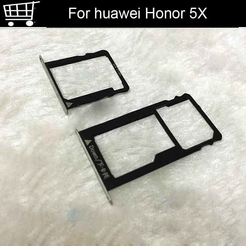 Лоток для SIM-карты huawei Honor 5X 2 ЕСА/партия + лоток карт Micro SD гнездо адаптера запасные