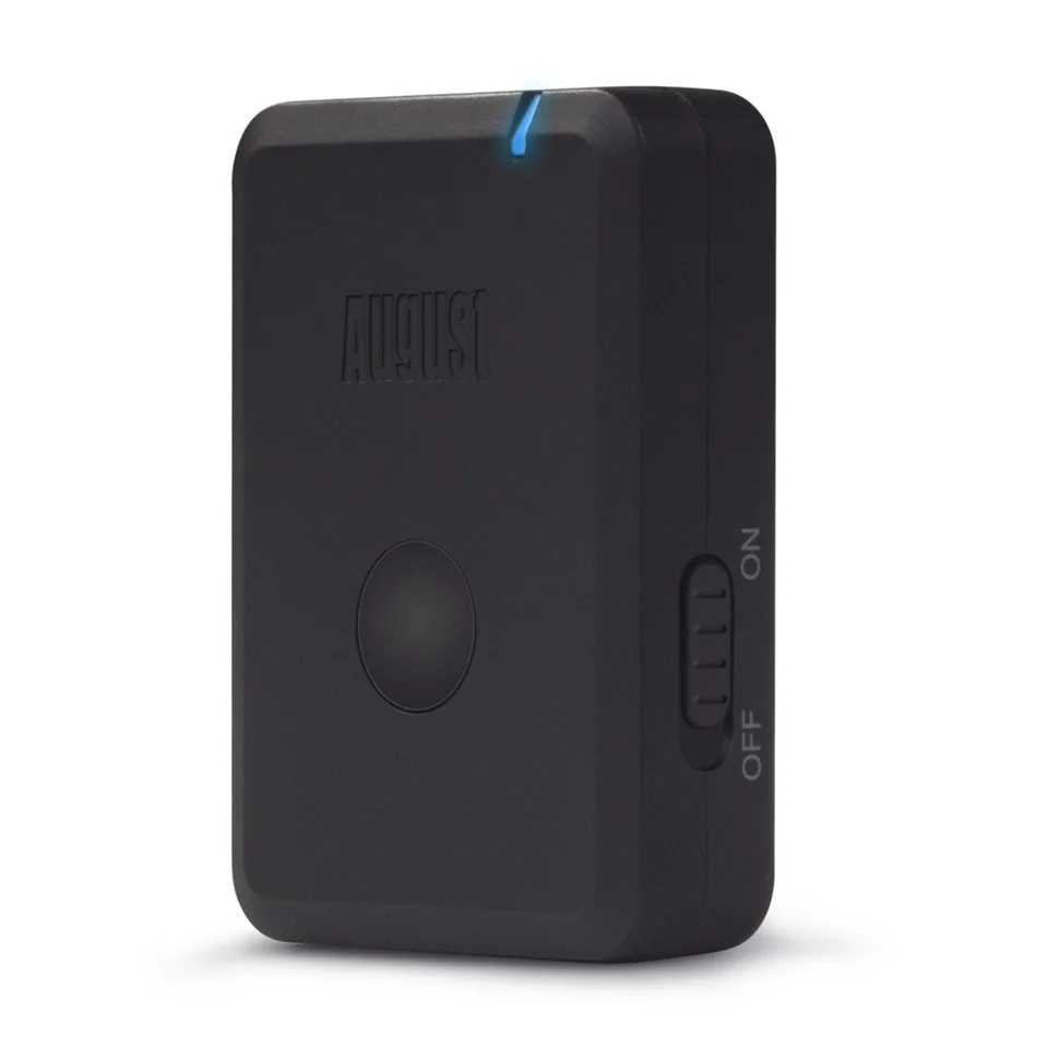 August MR250 беспроводной Bluetooth-передатчик звука с технологией aptX и аудиовыходом 3.5 мм для Bluetooth наушников, компьютера, ТВ