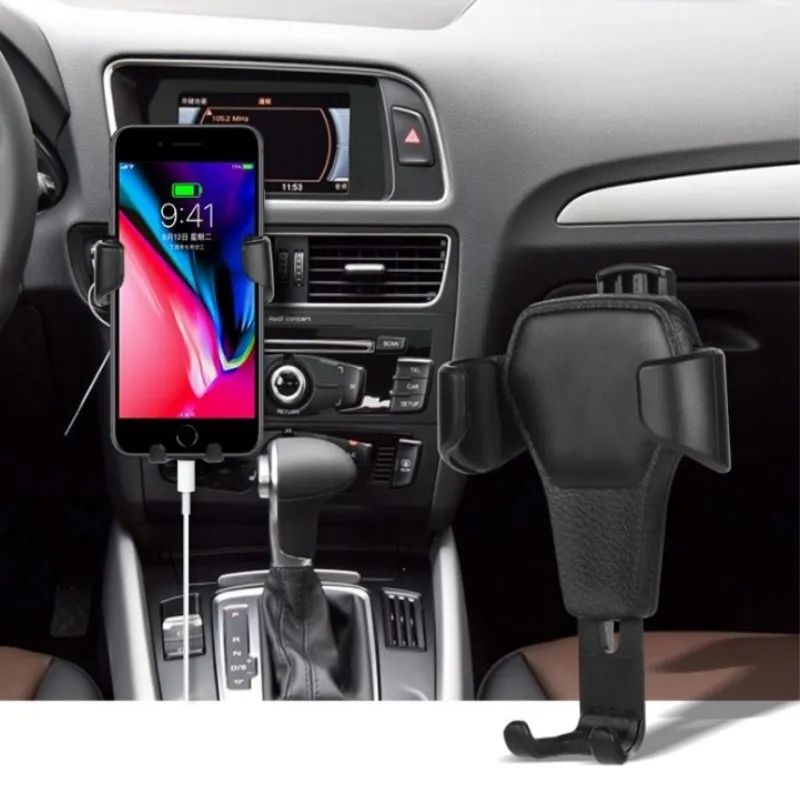 

Car Phone Holder Gravity Car Air Vent Mount Cradle Holder Stand for iPhone Mobile Cell Phone GPS No Magnetic Phone Holder Stand