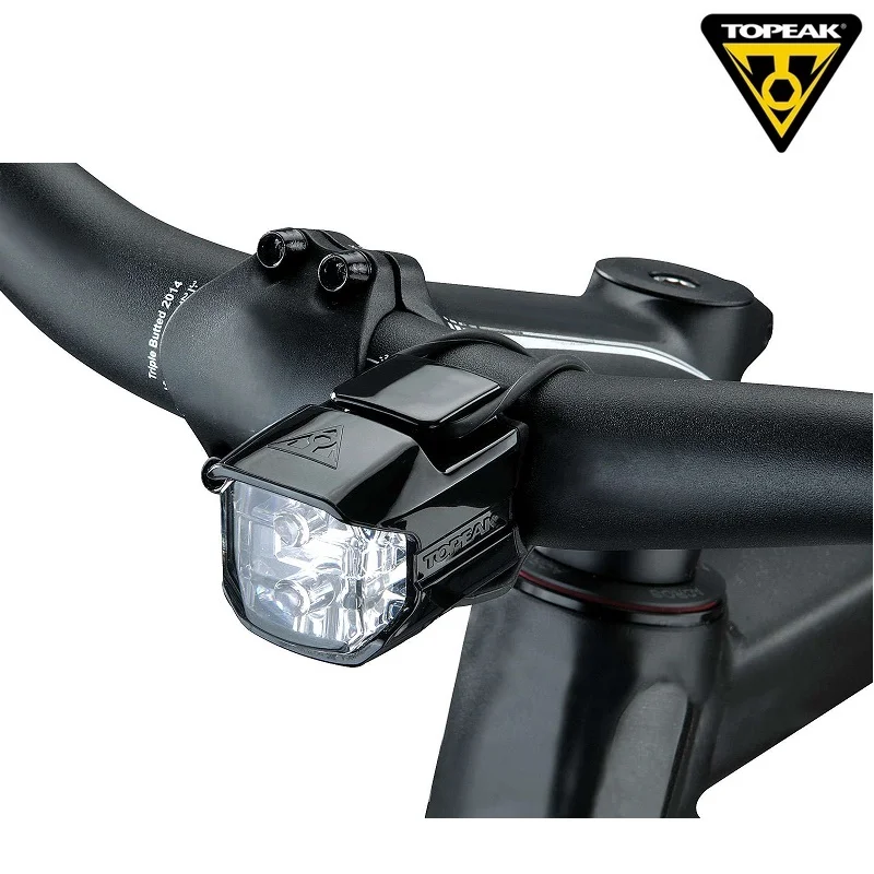 Topeak WHITELITE TMS065 велосипедный передний вспышка светильник Handlbar крепление лампы REDLITE TMS066 велосипедный светодиодный светильник для шоссейного велосипеда задний фонарь безопасности