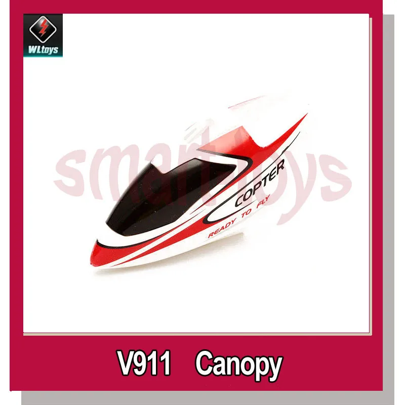 5 шт. v911 голубой красный оранжевый цвет canopyr для WLtoys V911 V911-1 вертолет на