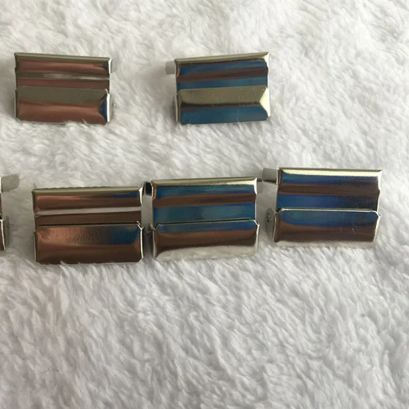 (3 шт./лот) 2 5 см Серебристые Металлические подтяжки с пряжками пряжки для