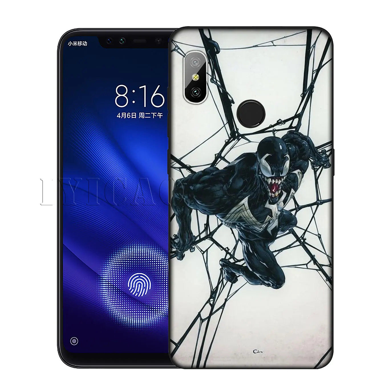 IYICAO Venom Marvel довольно Coque в виде ракушки силиконовый мягкий чехол для Xiaomi Redmi 6A 5A
