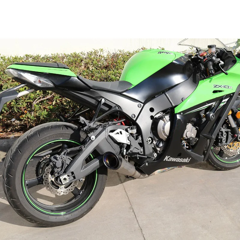 MOKALI индивидуальные титановые выхлопные трубы для KAWASAKI ZX10R на 2011- год, ZX10R глушитель, побега для Kawasaki zx10r