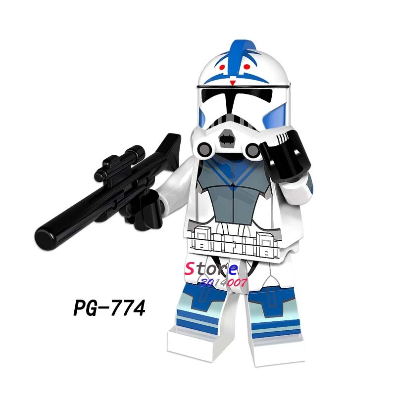 50 шт. модель Mandalorian Fet Jango Darksaber s строительные блоки игрушки для детей - Цвет: pg774