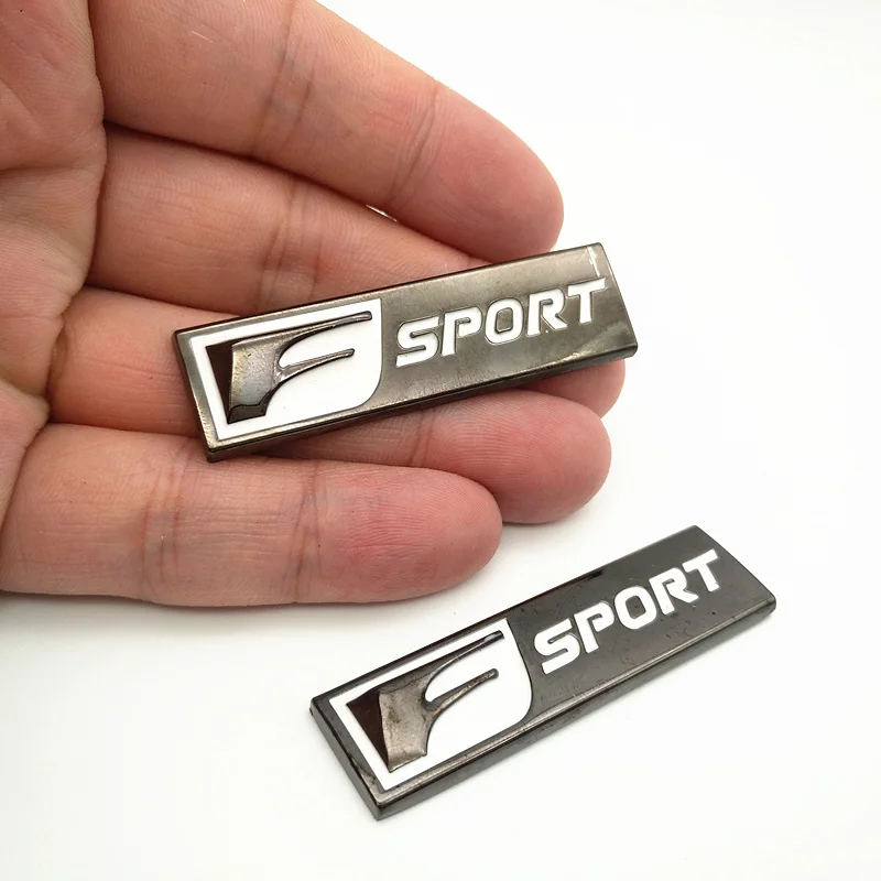 2 шт./компл. Metal F Sport sport автомобильный Стайлинг эмблема переоборудования Tail 3D