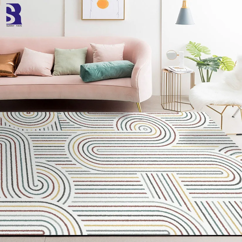 

SunnyRain 1-piece Area Rug for Bedroom Rugs Living Room Carpets Kitchen Rug Slipping Resistance