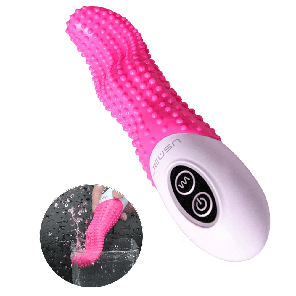 10 скоростей язык вибратор USB зарядка мощный оральный вагинальный клитор